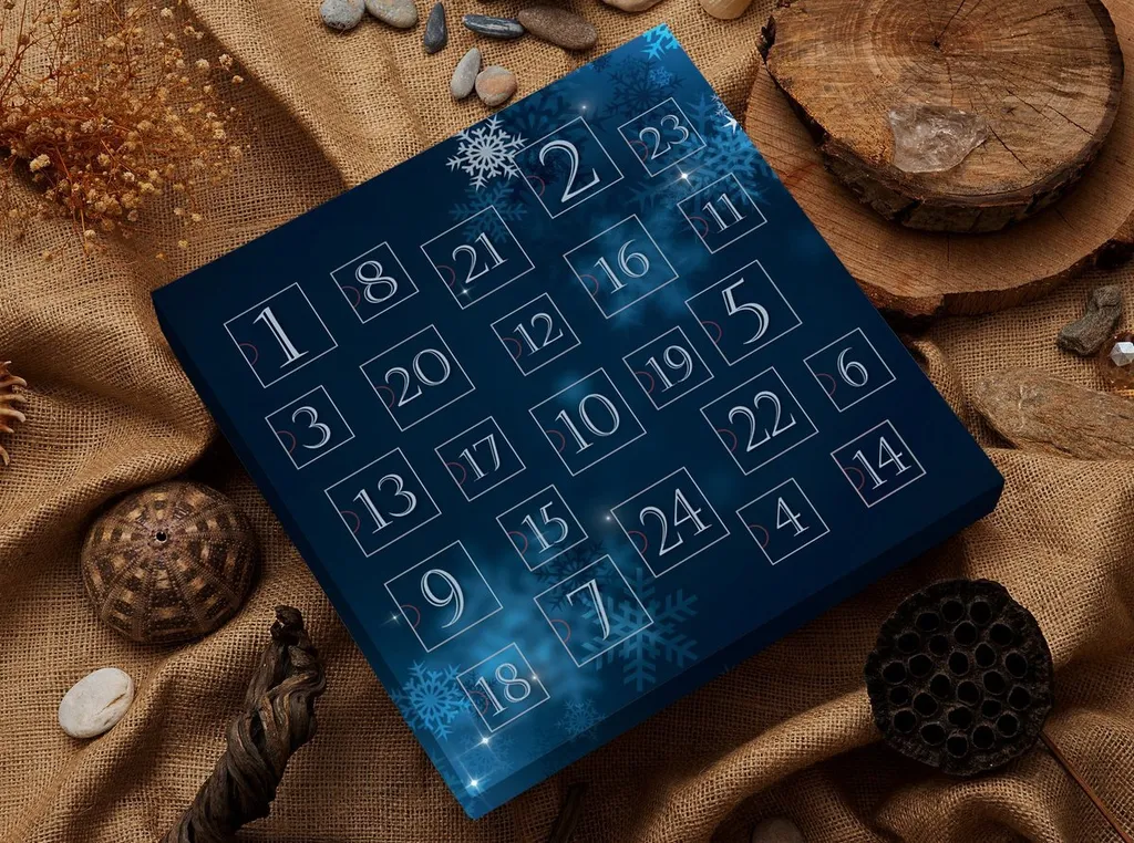 Calendrier de l'Avent 24 Surprises en Argent 925 Jumeon Haute Qualité