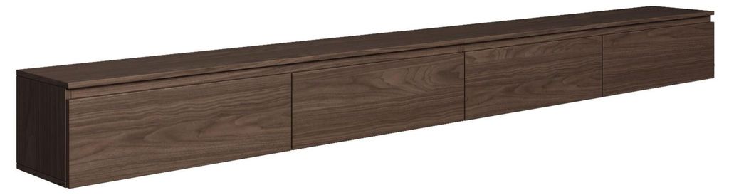 Selsey Bemmi – Hängendes TV-Board mit vier Klappen 300 cm, Produktbild 