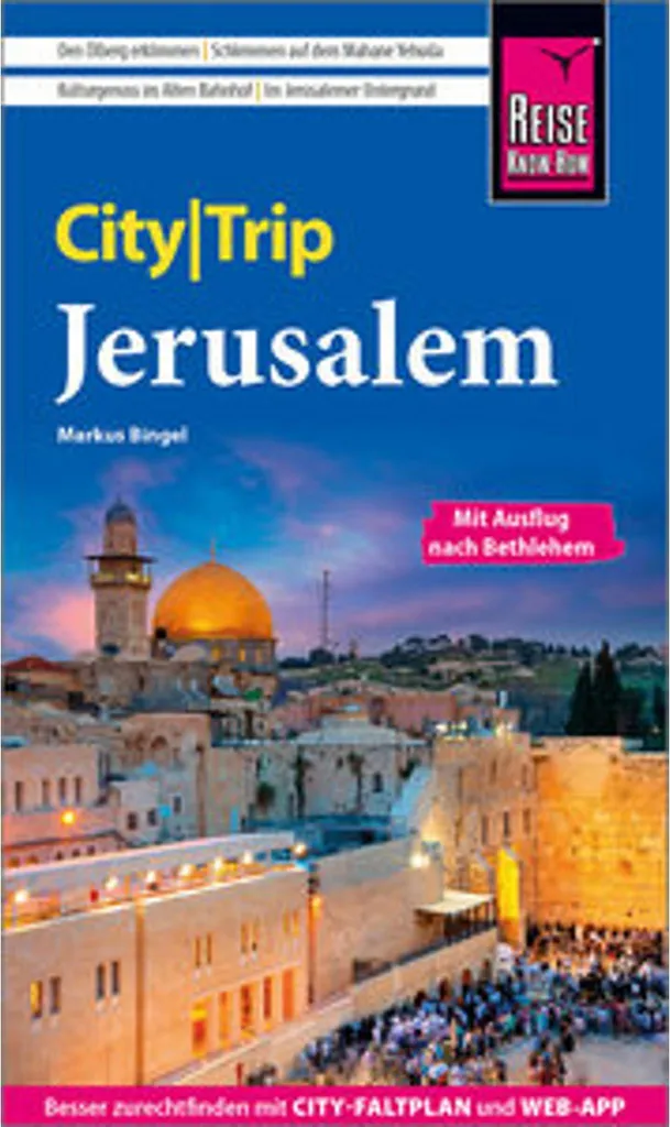 CityTrip Jérusalem Reise Know-How : Guide compact avec plan de ville