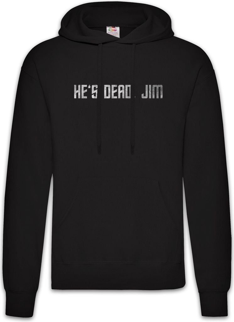 Urban Backwoods He's Dead Jim, Herren Hoodie, Farbe: Schwarz, Größe: M