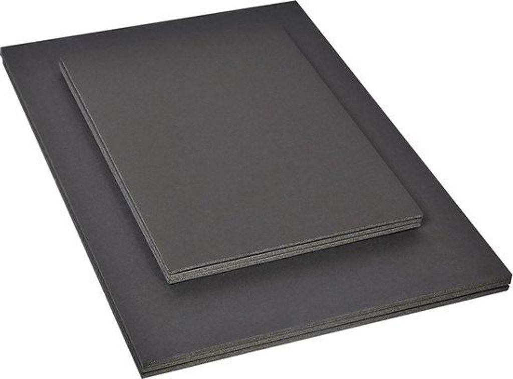 Karton mit Schaumrand - A3-Format - 5mm dick - 10 Blätter Schaumkarton