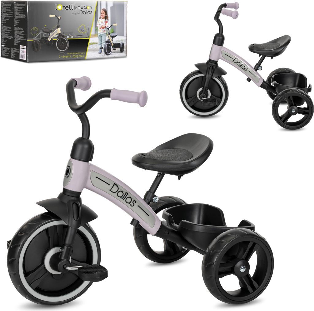 Lorelli Dallas Kinder Dreirad – leichtes Dreirad mit Produktbild 