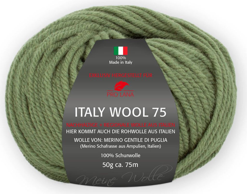 Pro Lana Italy Wool 75 50g khaki 271