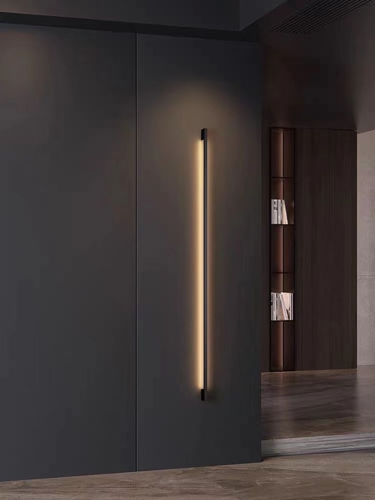 Handa - Kinkiet LED 120 cm, 20W, Czarny Zdjęcie produktu 