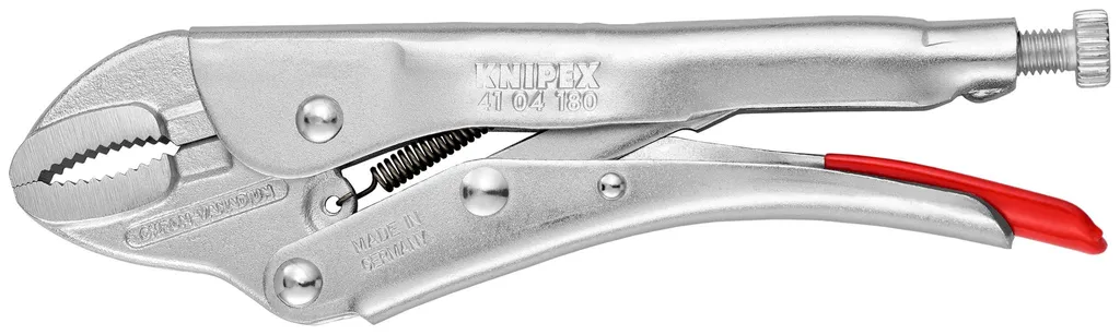 Pince-étau Knipex 41 04 180 pour débloquer vis et écrous difficiles ou rouillés