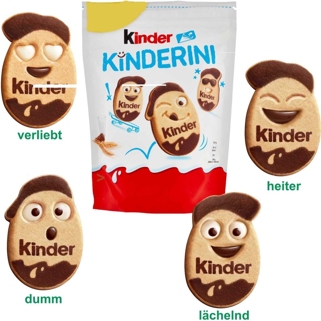 kinder kinderini 3er Pack (3x250g Beutel) + usy Block Produktbild 4