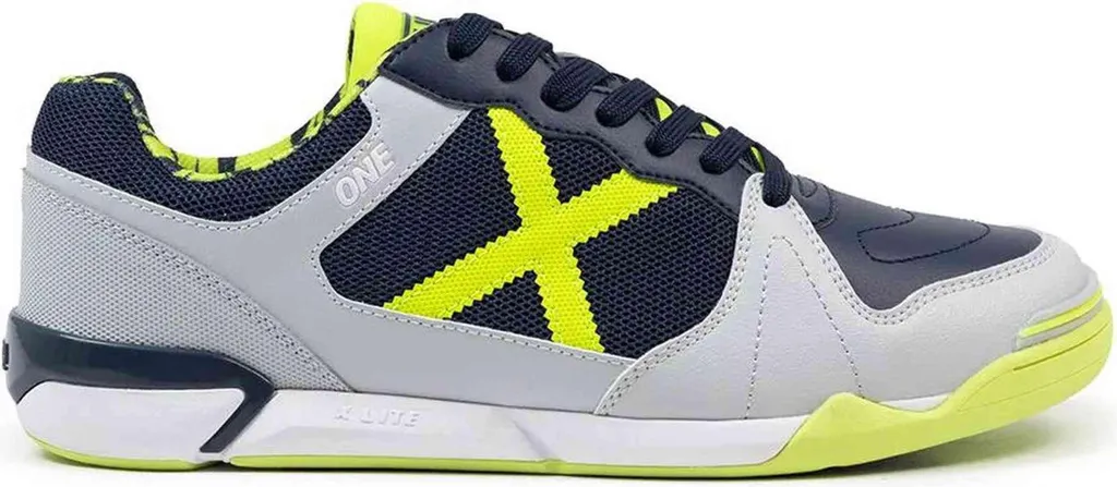 Chaussures Indoor Munich 3071076 Gris 43 pour Matchs de Foot en Salle