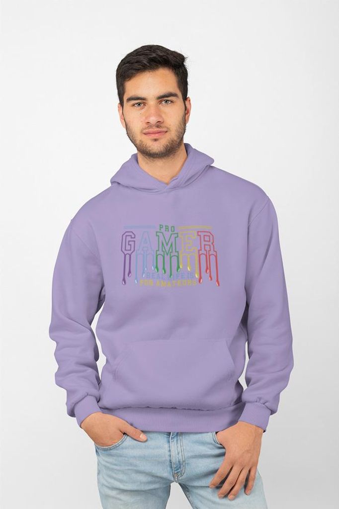 D&B Uni Hoodie ST00200 Gamer Lavendel-Größe 3XL