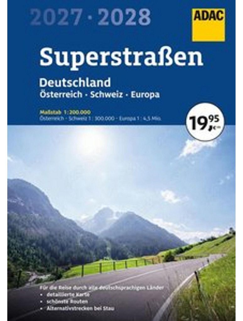 Atlante stradale ADAC Superstraßen 2027/2028: Germania Immagine del prodotto 