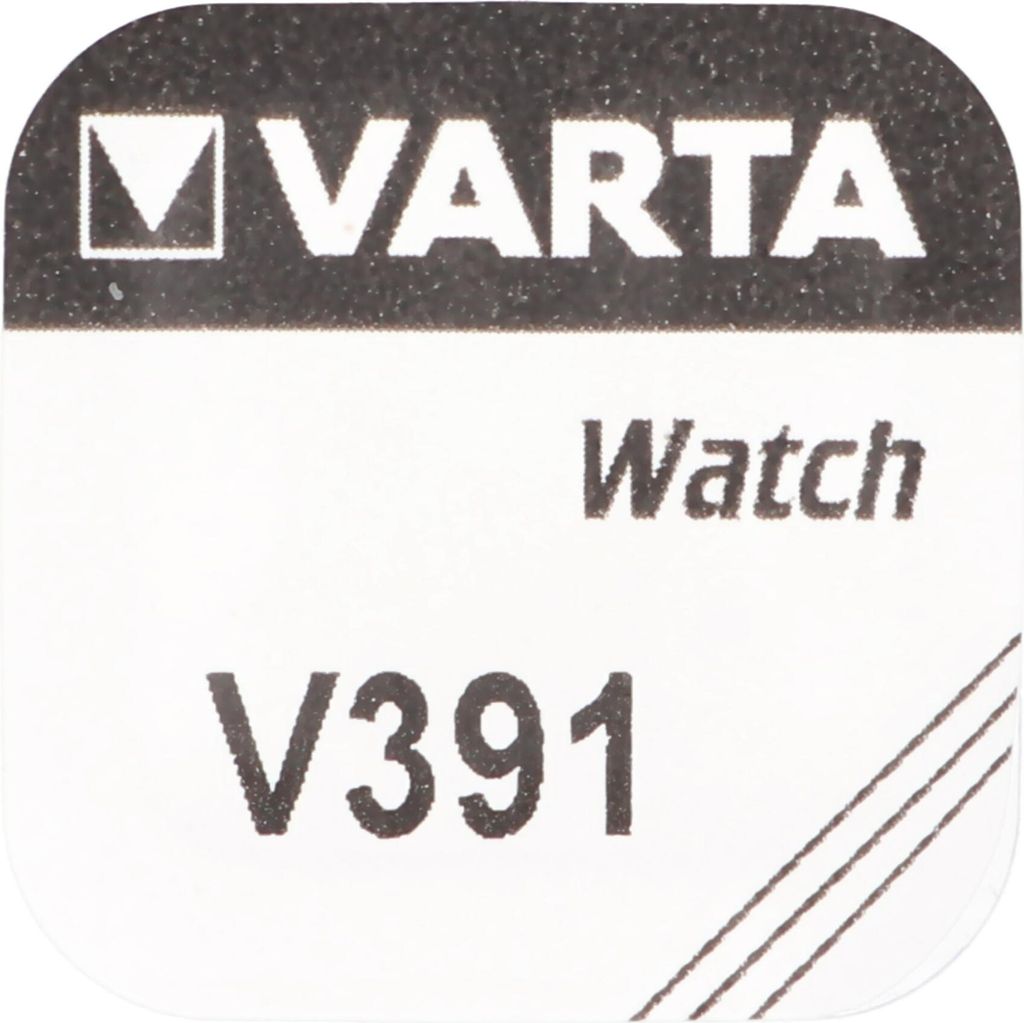 391, Varta V391, SR55, SR1120W Knopfzelle für Uhren etc. 1 Stück
