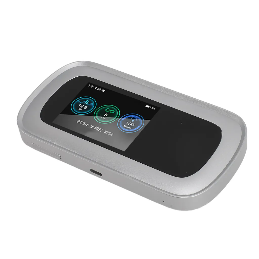 Hotspot Mobile WiFi 5G Écran 2,5 Pouces Processeur Octa-core WiFi 6 - 6