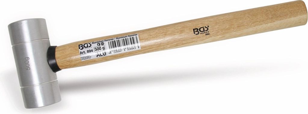 BGS Marteau en aluminium Ø 45 mm 500 g - 894 Image du produit 