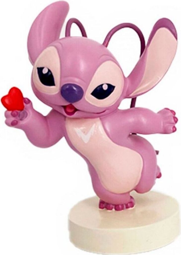 Enesco Stitch Lilo Und Stitch Mit Herz Rosa Rosa One Size