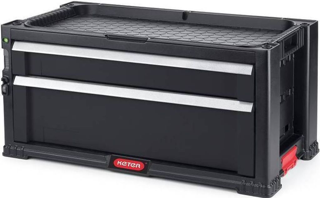 KETER Regál Na Náradie 2 Zásuvky Black 17199303B Obrázok produktu 