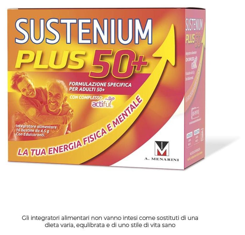 SUSTENIUM PLUS 50+ - 16 sobres Imagen del producto 