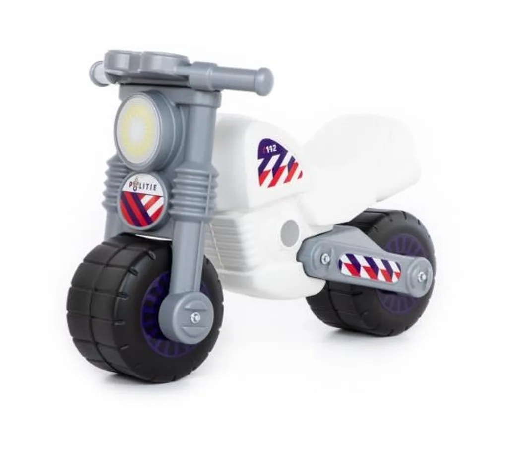 Cavallino Loop Moteur de Police - Moto Jouet Friction pour Enfant
