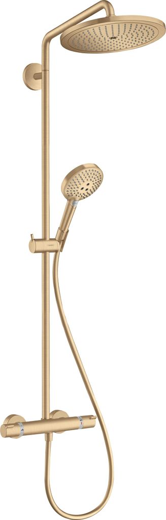 hansgrohe Croma Select S Showerpipe 280 1-jet mit Thermostat und Handbrause Raindance Select S 120 3-jet, 26890140