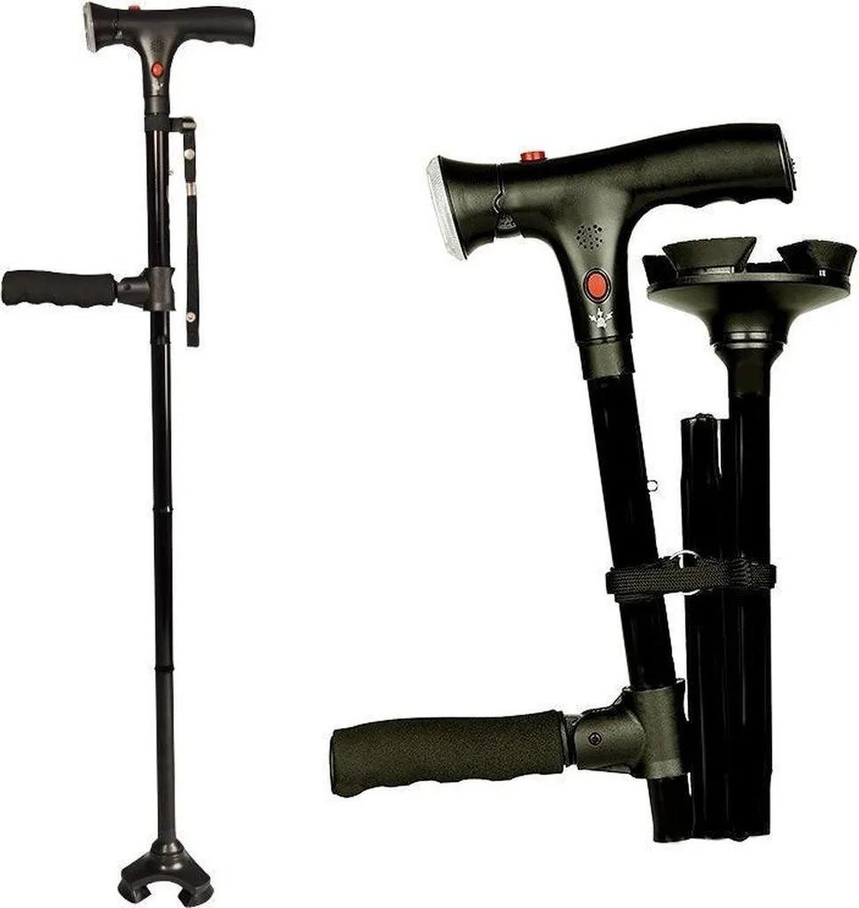 Trekkingstöcke, Skistöcke, Spazierstöcke, verstellbare Krücken, Klappkrücken aus Aluminiumlegierung, Sportgeräte, verstellbar und einziehbar