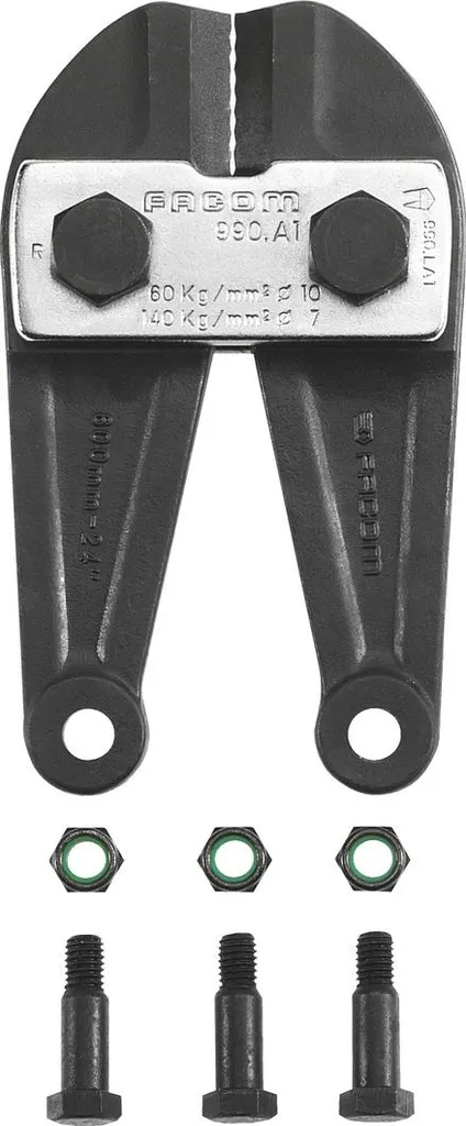 Lames de rechange Facom 990.B0 pour coupe-boulons haute performance