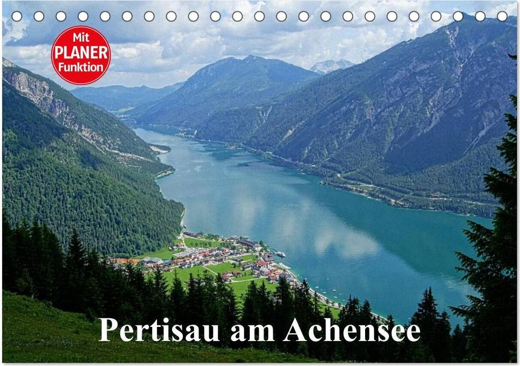 Pertisau am Achensee (Tischkalender 2026 DIN A5 quer), CALVENDO Monatskalender