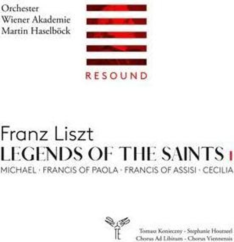 Liszt: Legends of the Saints,Vol. 1