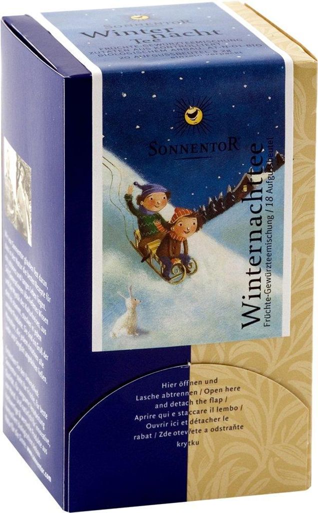Sonnentor Winternacht-Tee Doppelkammerbeutel, (2x45g)