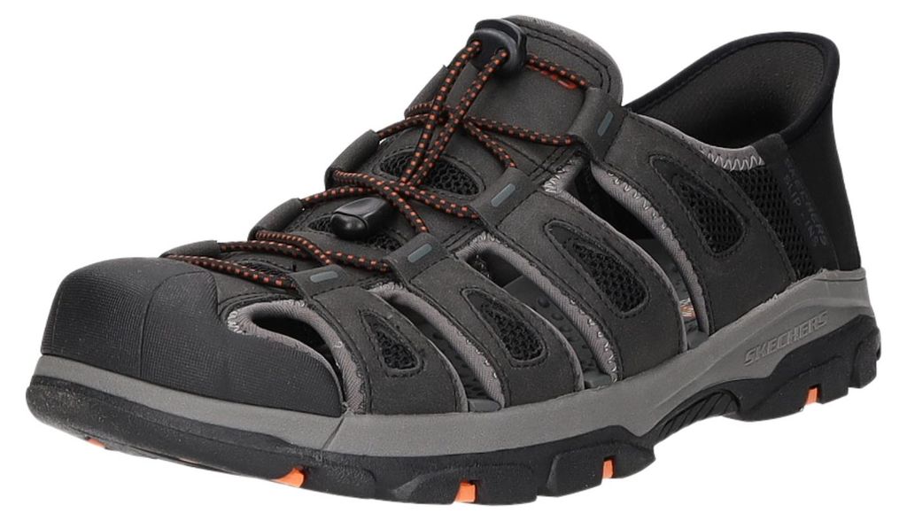 Skechers Slip-Ins: Relaxed Fit Sandalen - Zwart - Maat 42