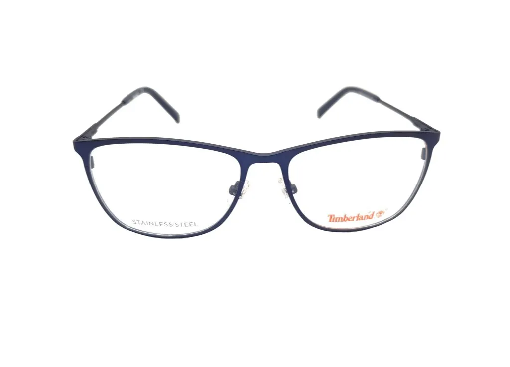 Timberland TB1616/V 091 Monture Optique Métal Gris pour Homme Élégant