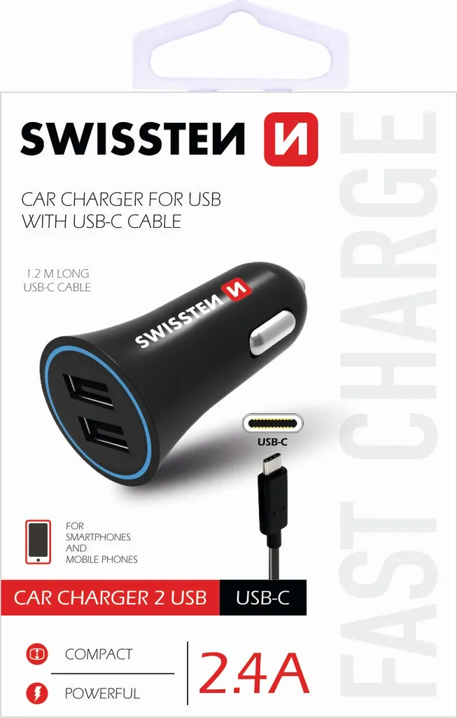 Adattatore USB 2x + cavo USB-C - 2