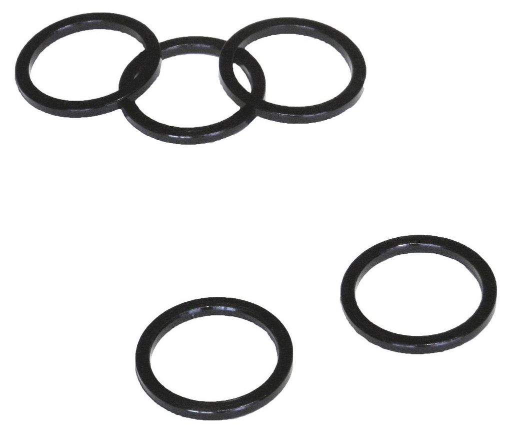 VWP Ballheadsring -Abstandshalter Alu 8mm 1.1 8 schwarz P 5