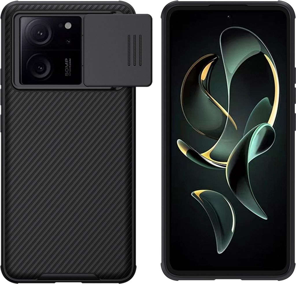 Nillkin CamShield Pro Case für Xiaomi 13T/Pro (Schwarz) Produktbild 