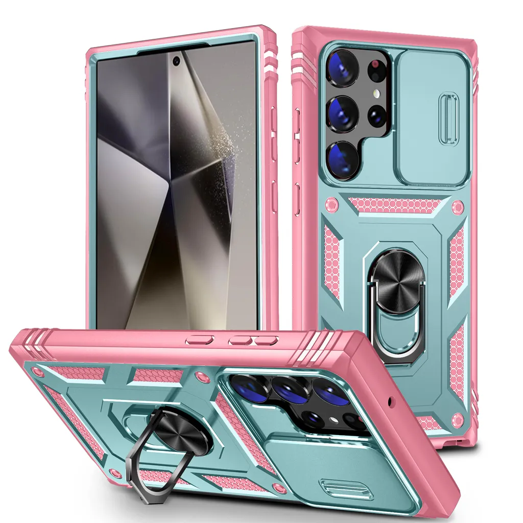 Custodia Viaggio Samsung S25 Ultra Turchese con Porta Carte