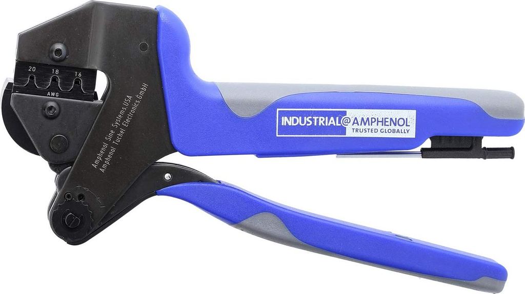 Amphenol AS-WZ 106 Crimpwerkzeug Einzelkontakt gestanzt für ATM-Serie Kontaktgröße size 20 für Kontaktart: gestanzte