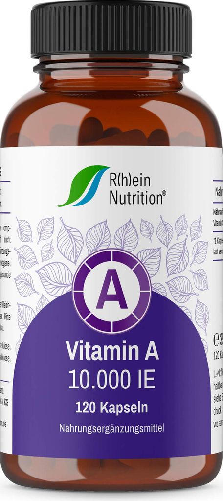 Vitamina A 10.000 U.I. Capsule 120 Capsule Immagine del prodotto 
