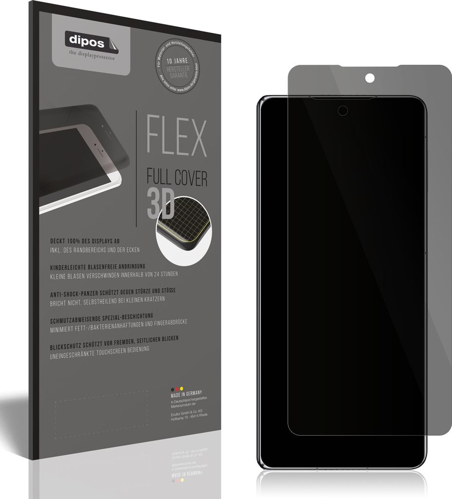 Full Cover Privacy Blickschutzfolie für Huawei Mate X3 Frontdisplay Folie Anti-Shock