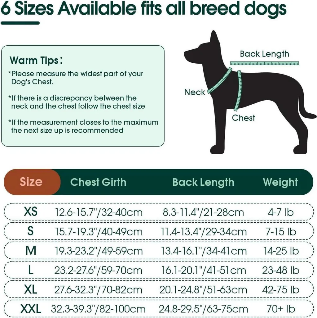 Combinaison de récupération pour chien XXL vert post-stérilisation