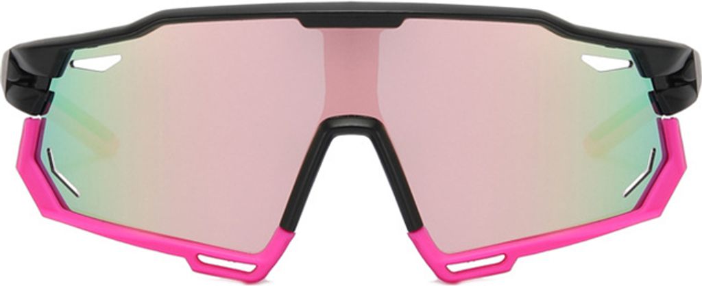 INF Sonnenbrille mit transparenten photochromen PC-Gläsern für den Sport Rosa