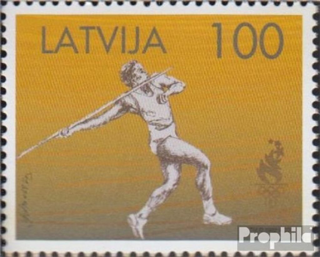 Briefmarken Lettland 1996 Mi 431 (kompl.Ausg.) postfrisch Sommerspiele