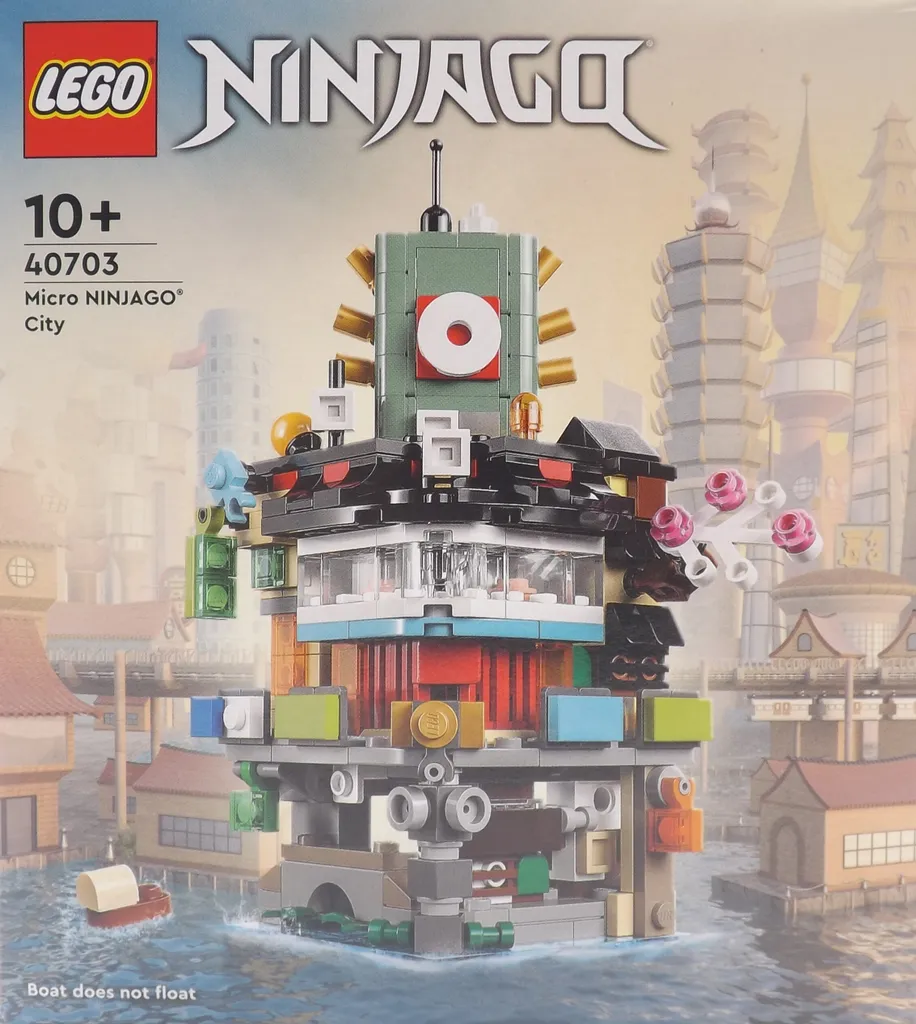 Micro-modèle Ville NINJAGO 40703 - Set de Construction LEGO de Collection - 5