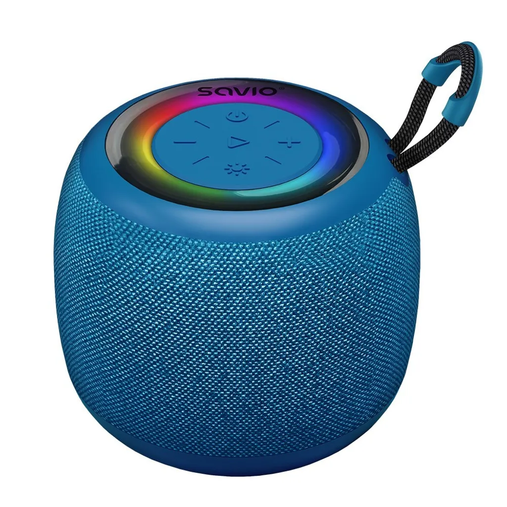 Altoparlante Bluetooth Savio BS-042 Blu - Idea Regalo 5W Wireless