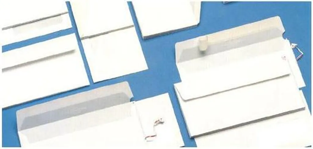 Blasetti 108 Enveloppe blanche de haute qualité papier velin 11x23 cm