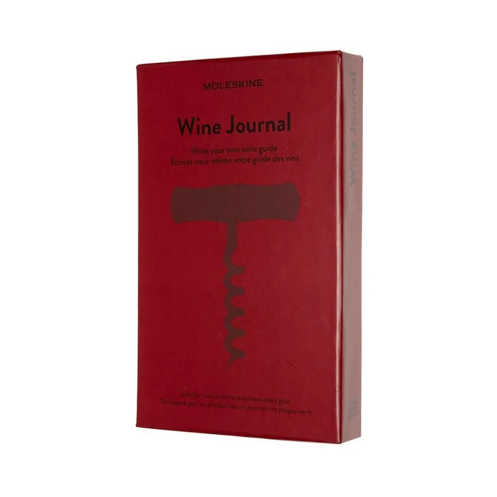 Journal Vin Moleskine Passion A5 : Ne perdez plus la trace de vos vins préférés