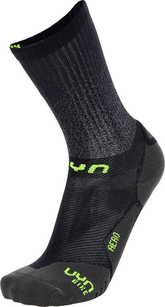 UYN Klassische Fahrradsocken - AERO - Schwarz 42-44