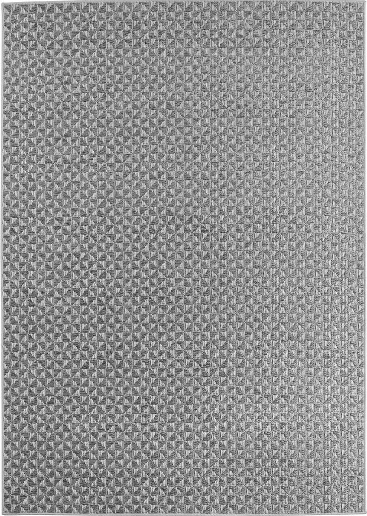 Teppium In- & Outdoor Teppich Wetterfest Robuster Flachgewebe UV-Beständig, Sisal Optik, Ideal für Küche, Balkon, Terrasse, Grösse: 80x250 cm
