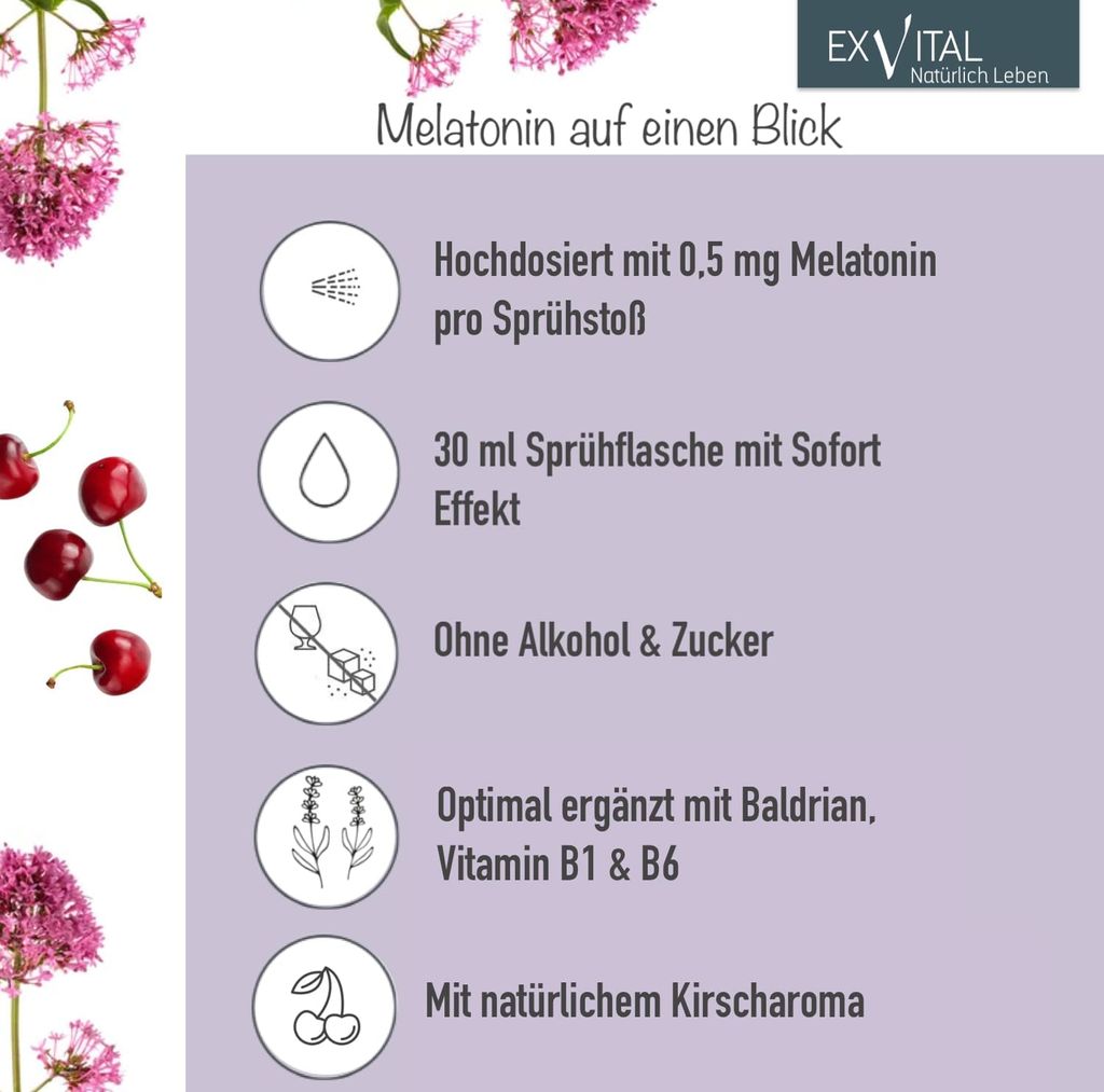 Melatonin Spray, mit Baldrian & Vitamin B1+ Kaufland.de