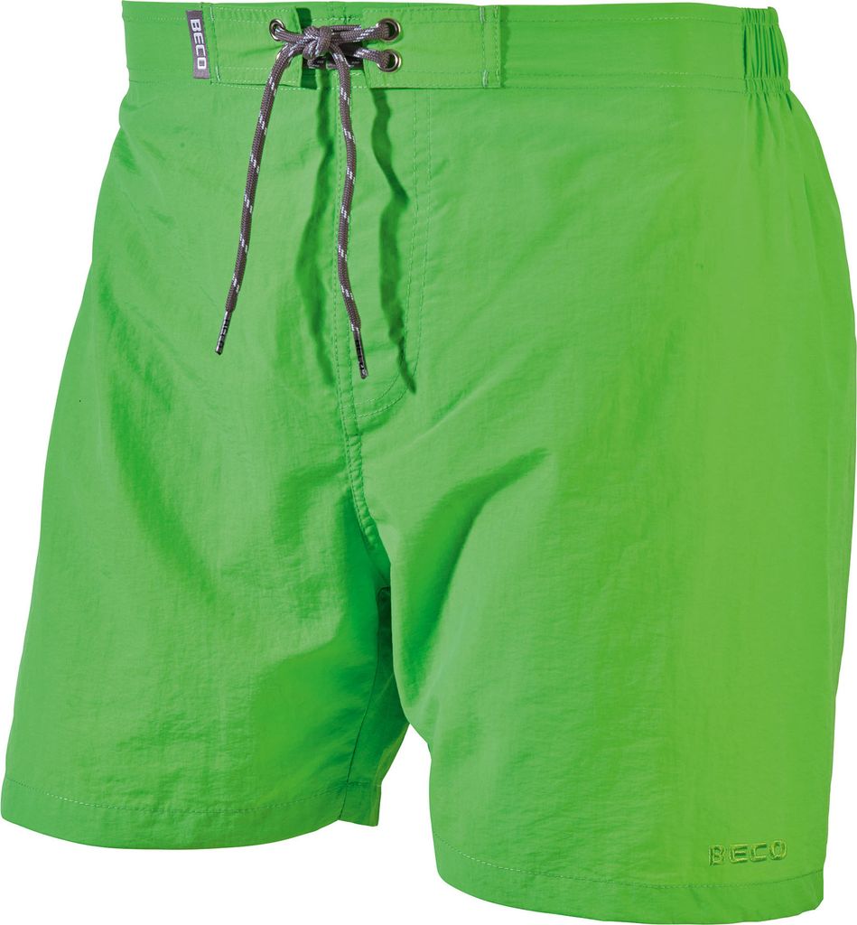 Beco Badeshorts | Uni | Neongrün 2XL