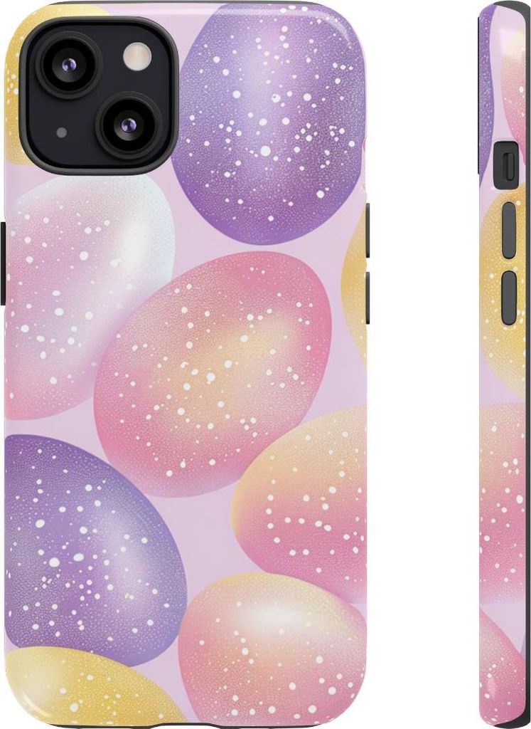 Glänzende Pastell-Ostereier – Hülle Kompatibel mit iPhone 13
