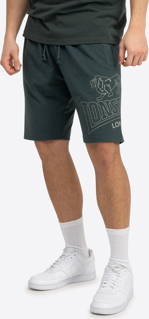 Lonsdale London Short Herren Chilley grün Streetwear 100% Baumwolle XL