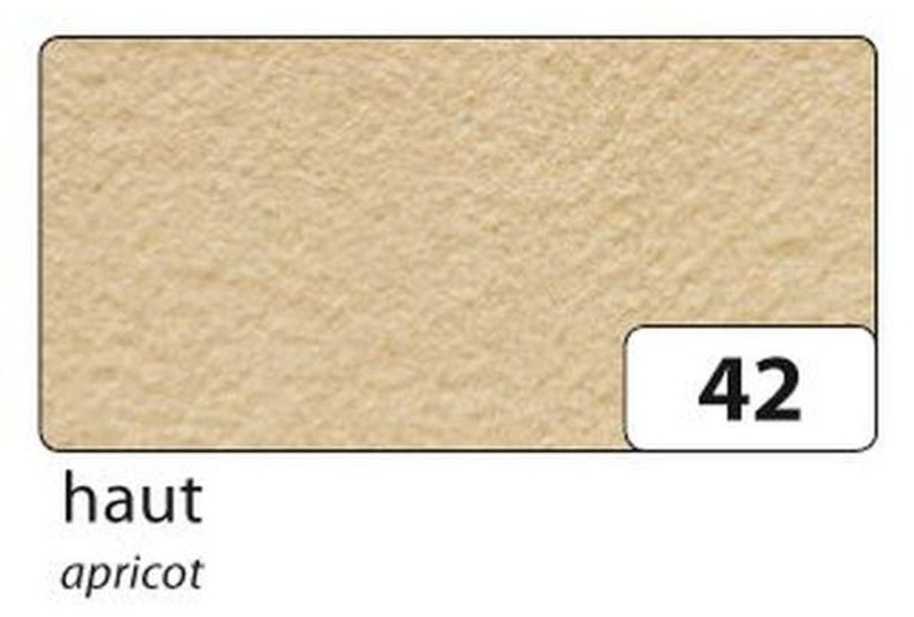 folia 520042 Bastelfilz, 150 g/m², 45 x 500 cm, hautfarbe (5 m)