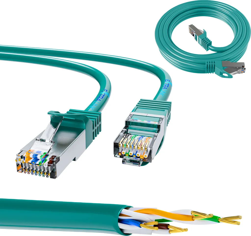 Cavo Rete Professionale Extralink CAT 6 FTP 3m - Patchcord LAN